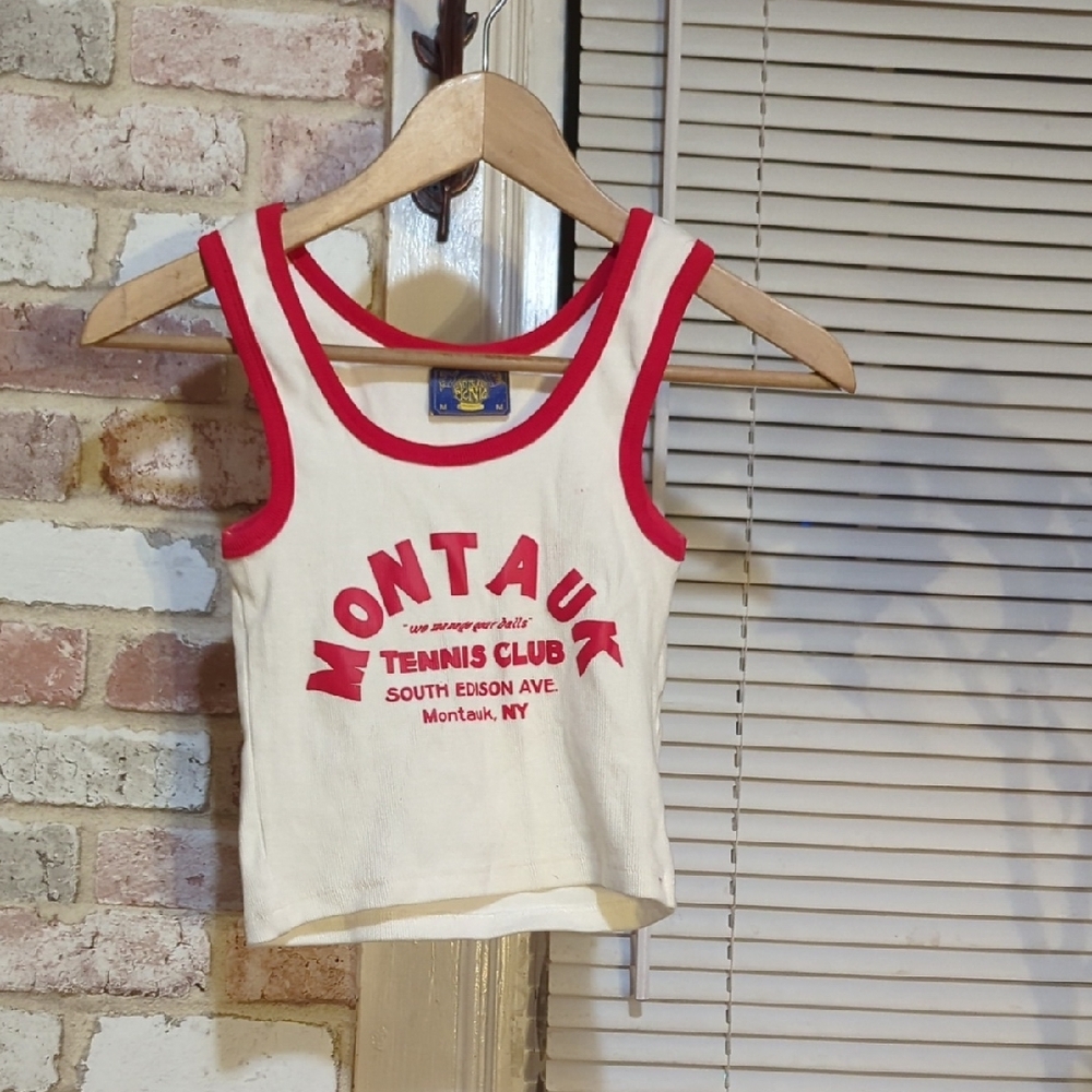 Kids Tank Top - Red and White